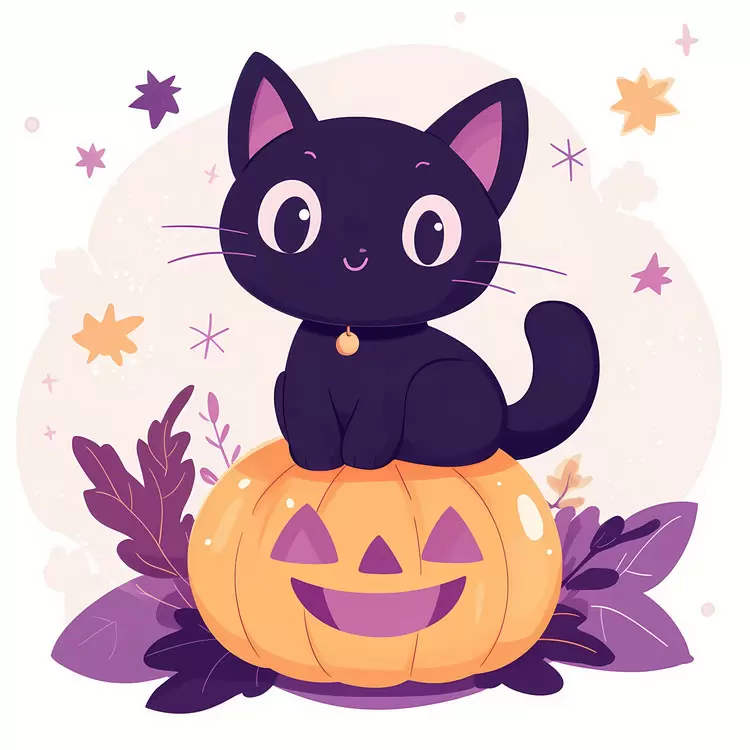 Halloween Black Cat