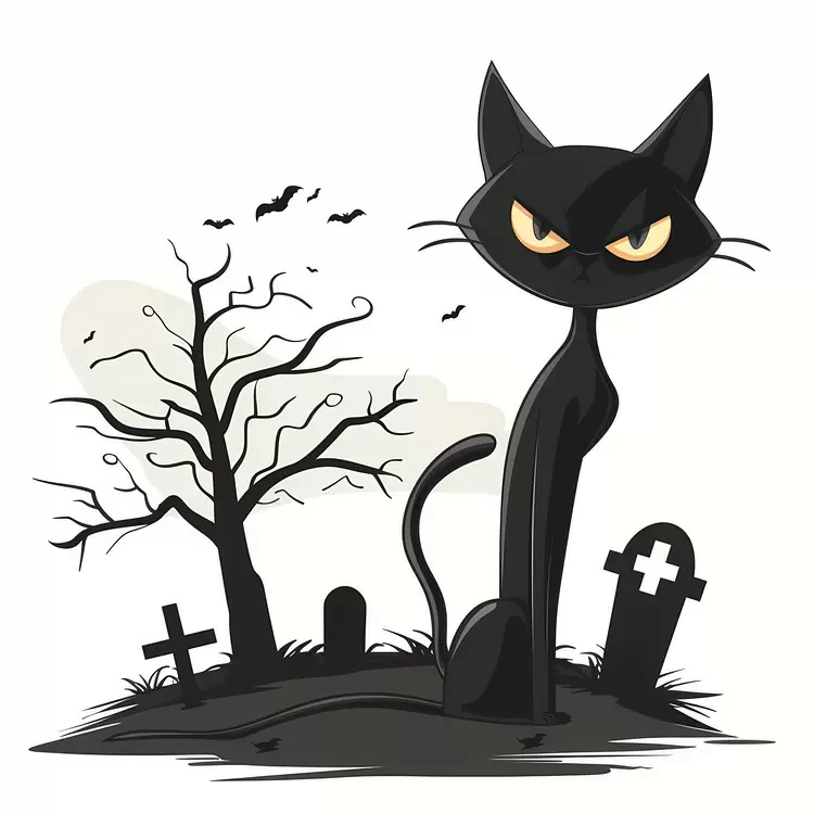 Halloween Black Cat