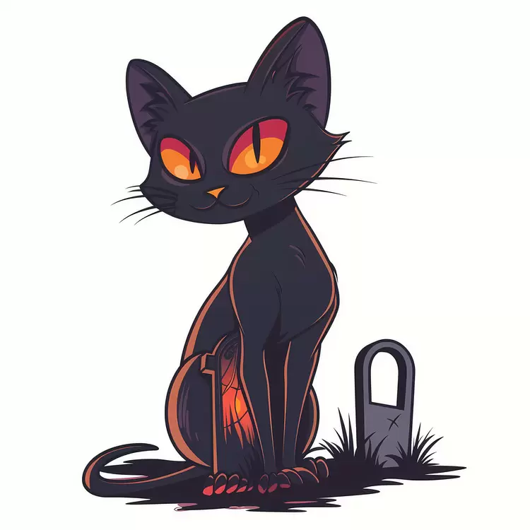 Halloween Black Cat