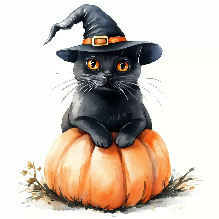 Halloween Black Cat
