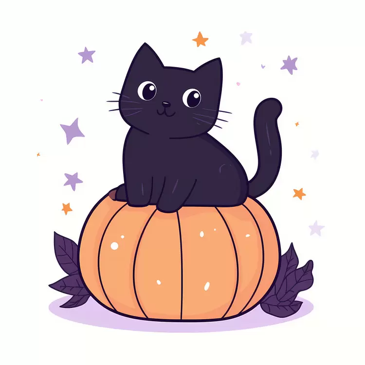 Halloween Black Cat