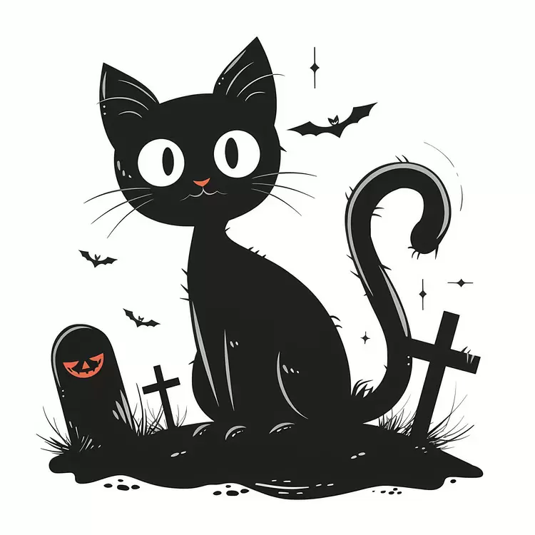 Halloween Black Cat
