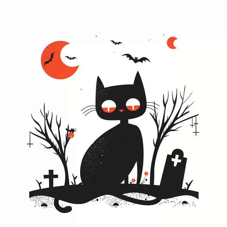 Halloween Black Cat