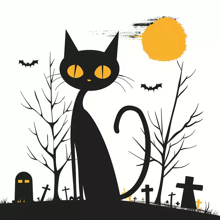 Halloween Black Cat