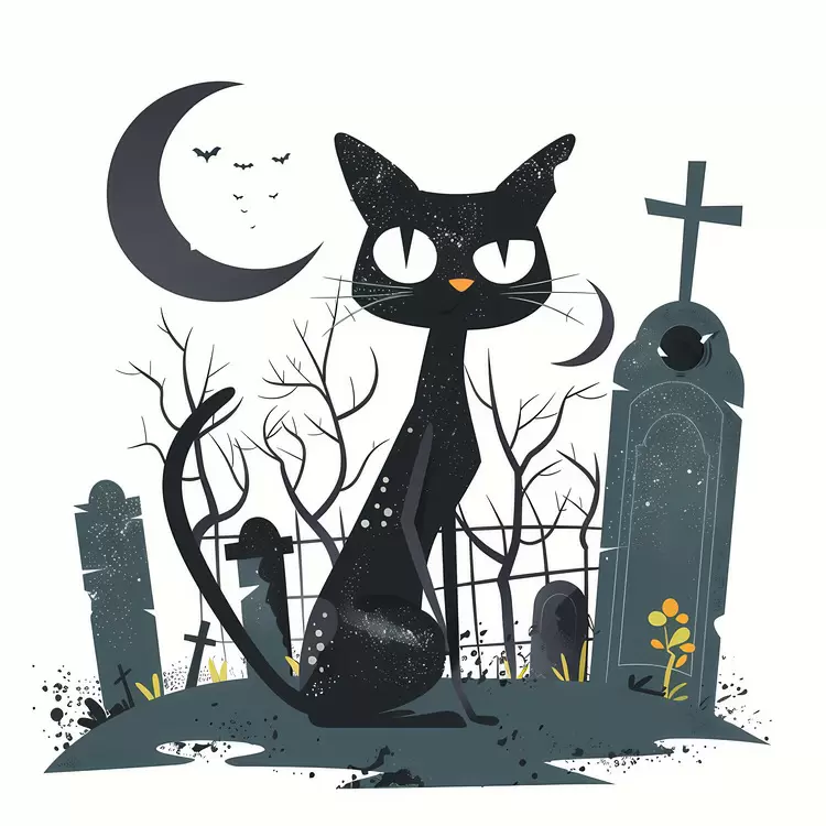 Halloween Black Cat