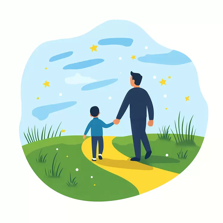 father and son