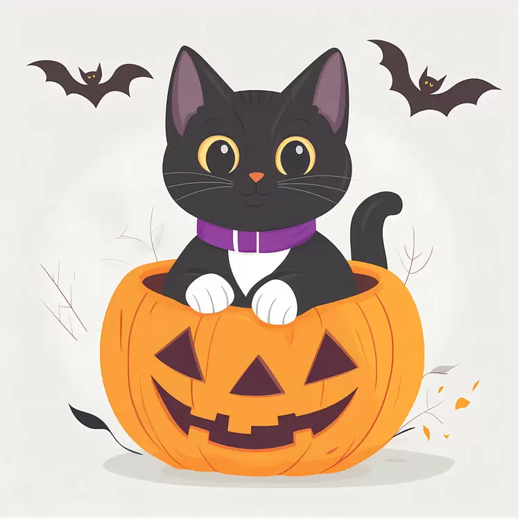 Halloween Black Cat