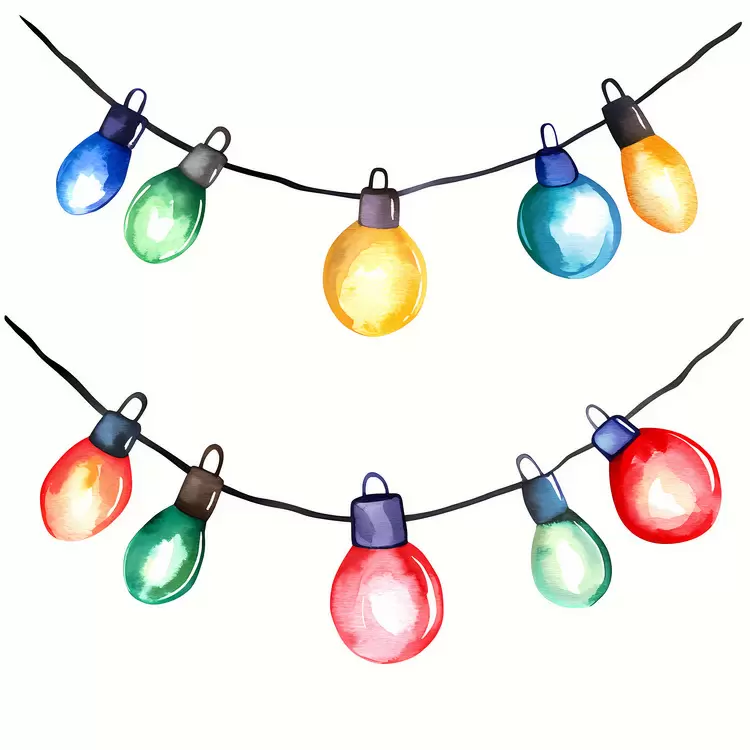 Christmas lights