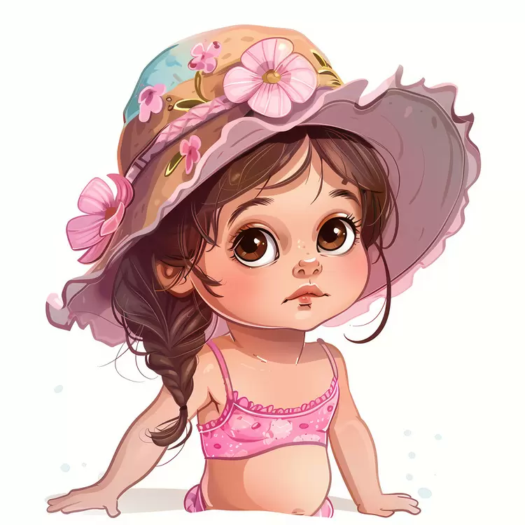 baby girl swimming suit