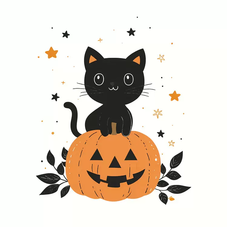 Halloween Black Cat
