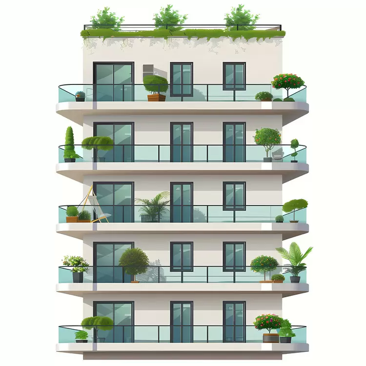 balconies building