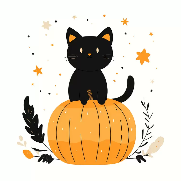 Halloween Black Cat