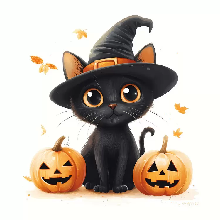Halloween Black Cat