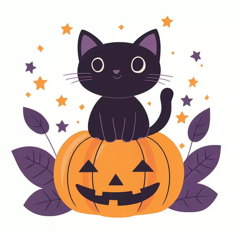 Halloween Black Cat
