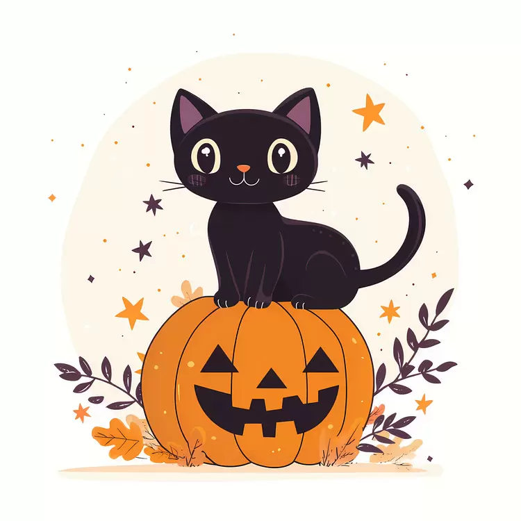 Halloween Black Cat