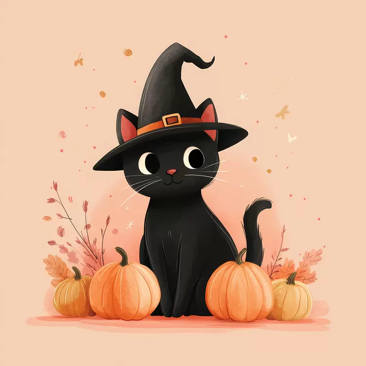 Halloween Black Cat