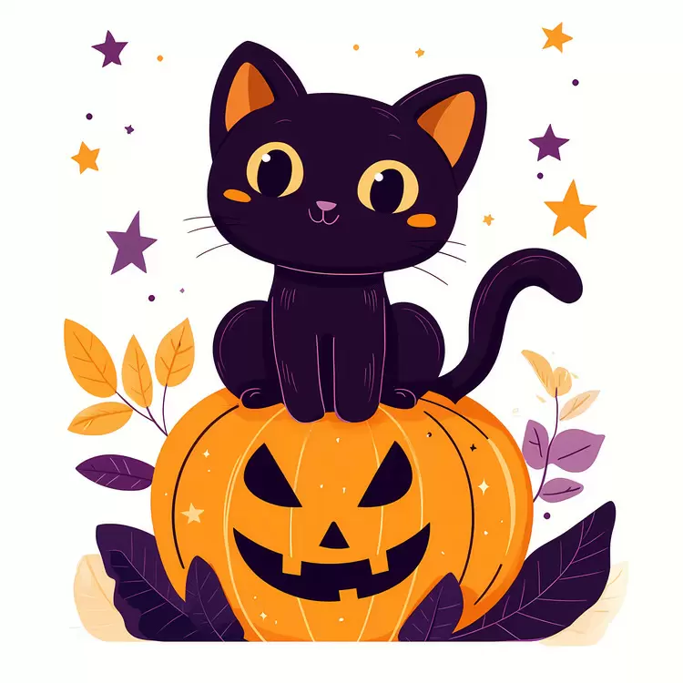 Halloween Black Cat