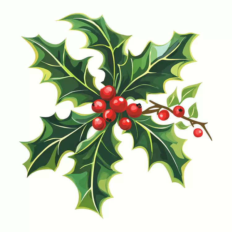 Christmas holly