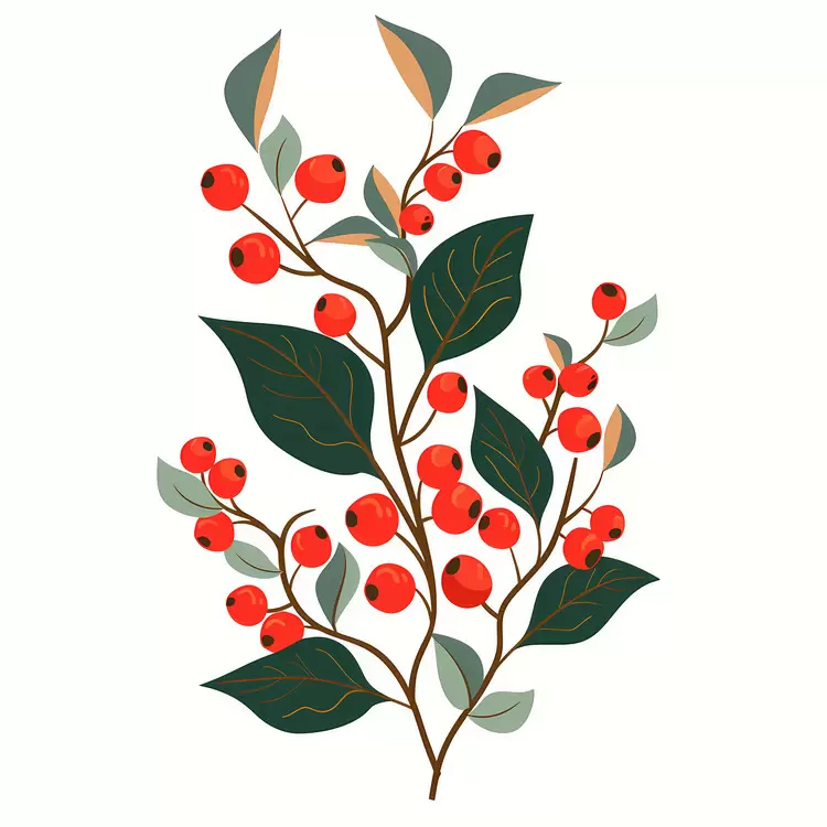 Christmas holly