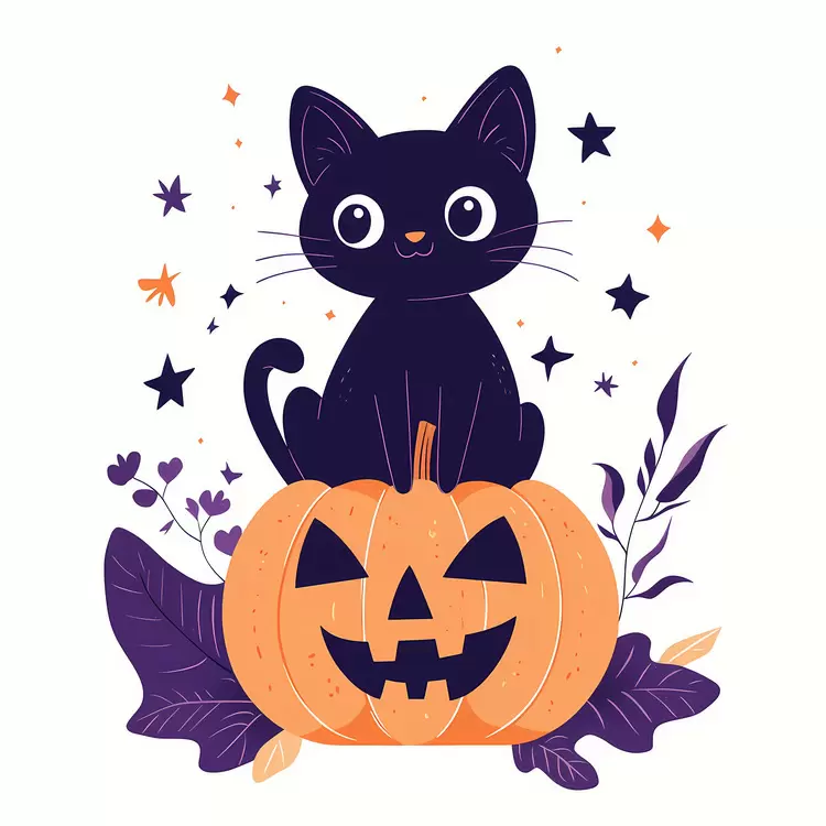Halloween Black Cat