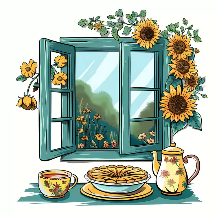 Cartoon window