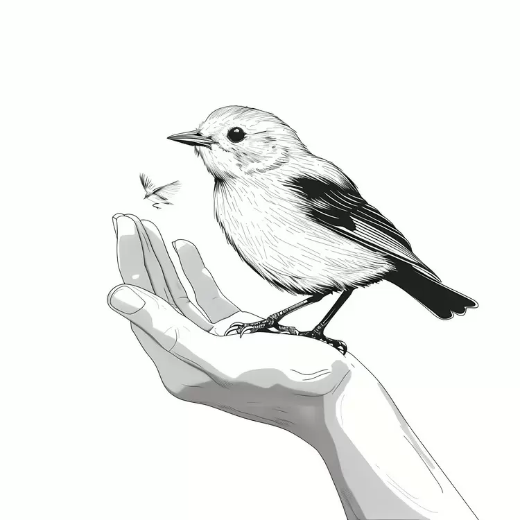 bird hands