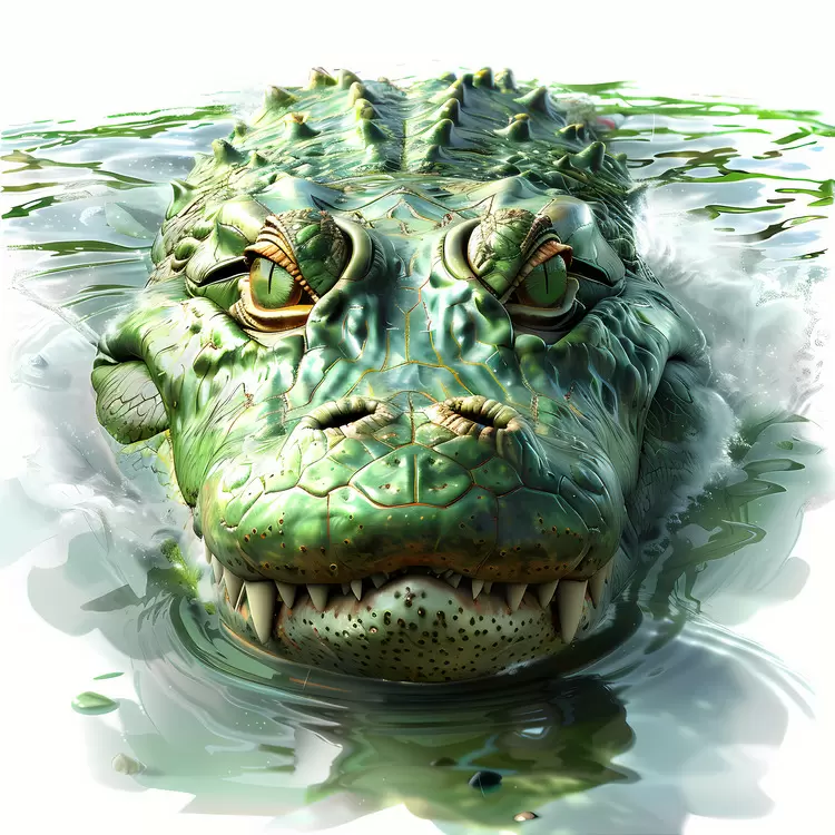 alligator emerge