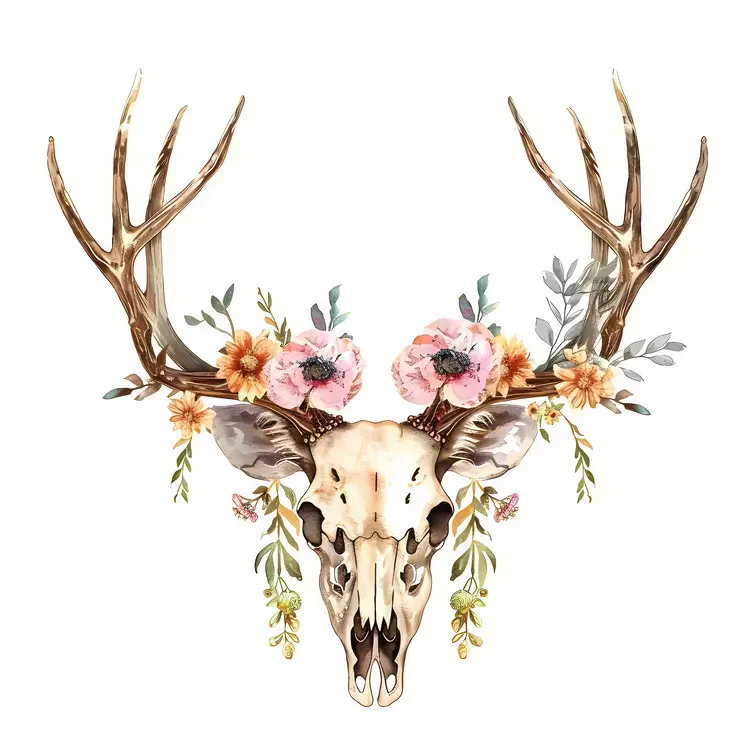 deer skull