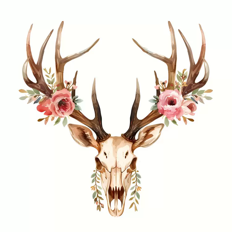 deer skull