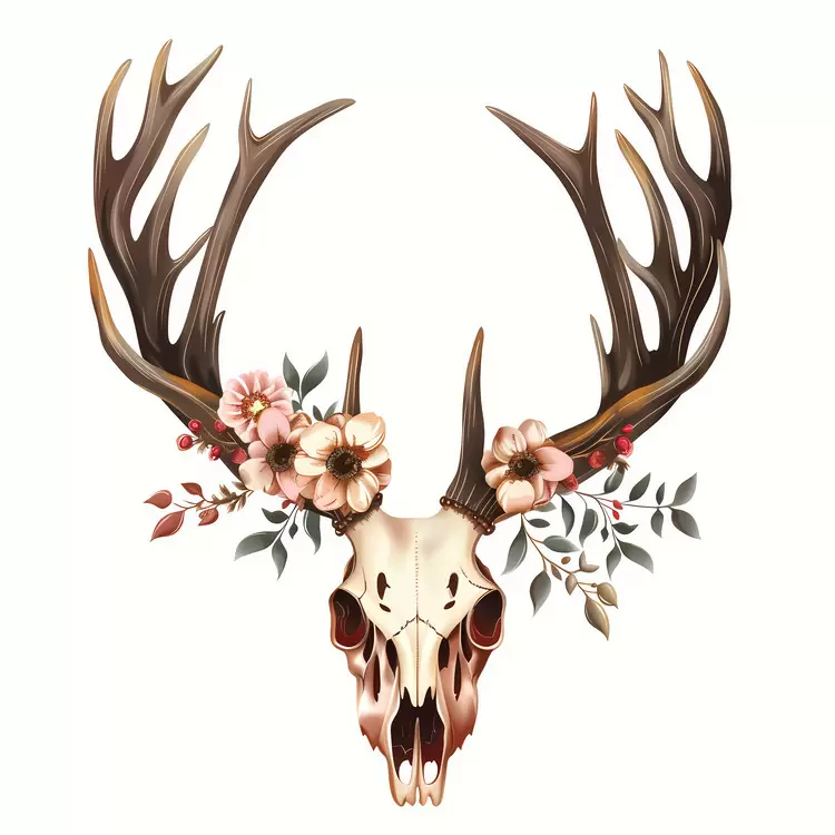 deer skull