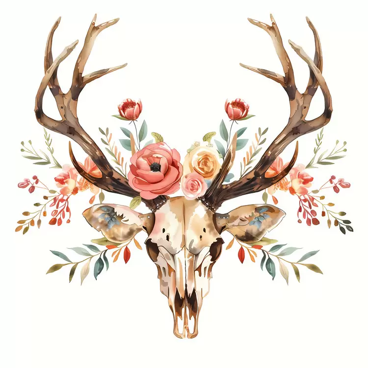 deer skull