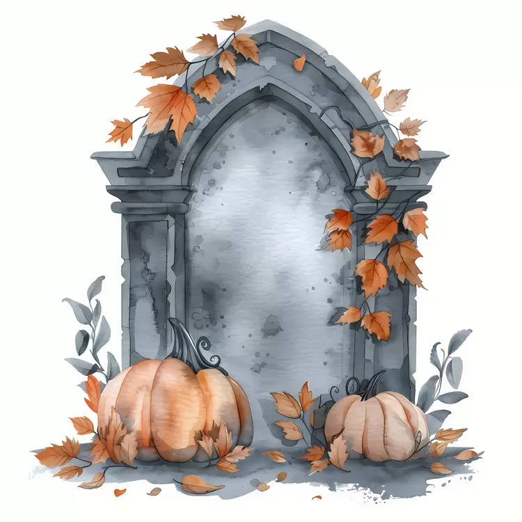 Halloween headstone