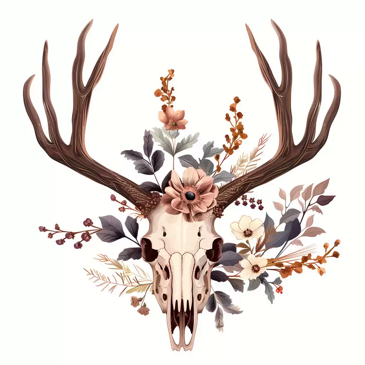 deer skull