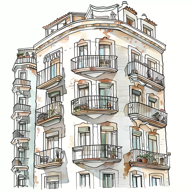 building balconies