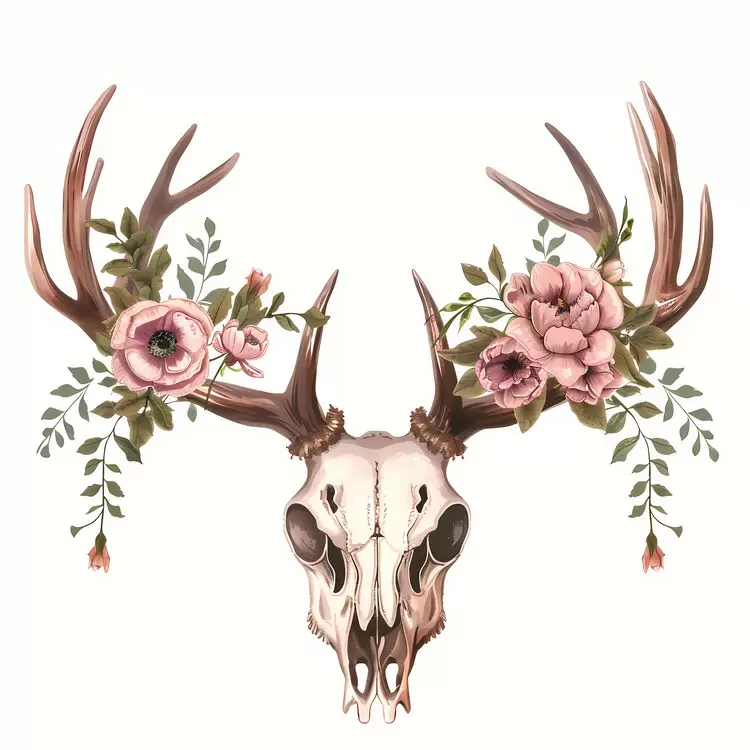 deer skull