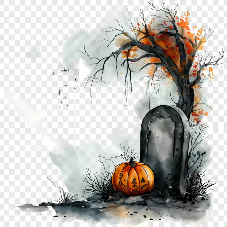 Halloween headstone