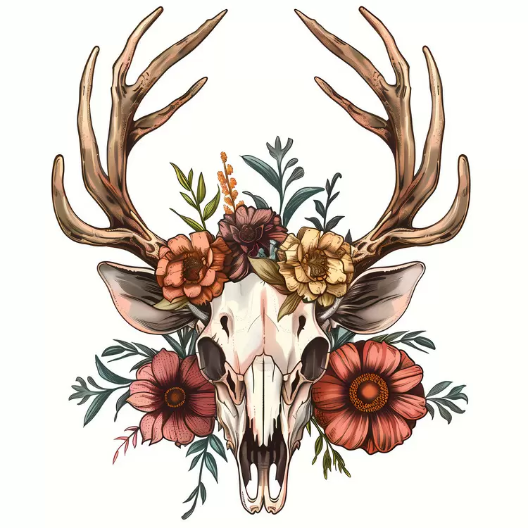 deer skull