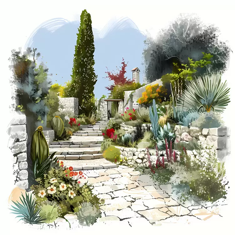 Mediterranean Garden