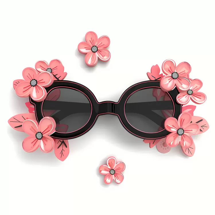 sunglasses flower girl