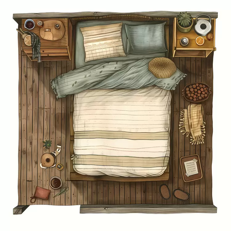 Bed Top View