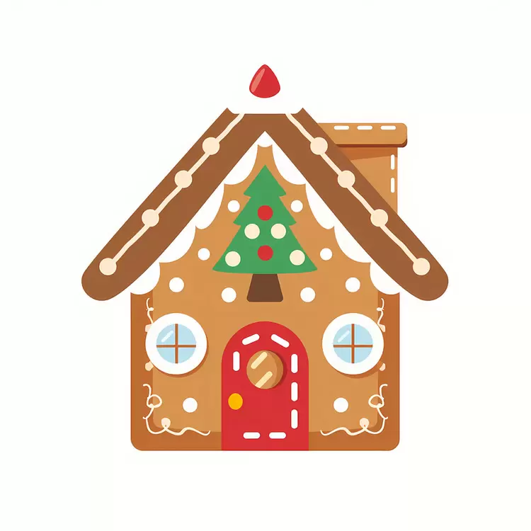 Christmas gingerbread house