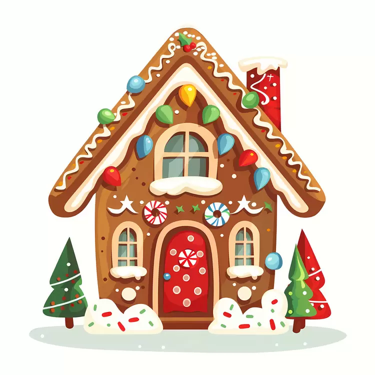 Christmas gingerbread house