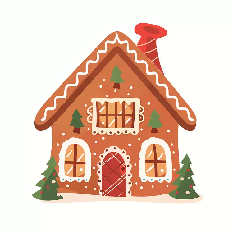 Christmas gingerbread house