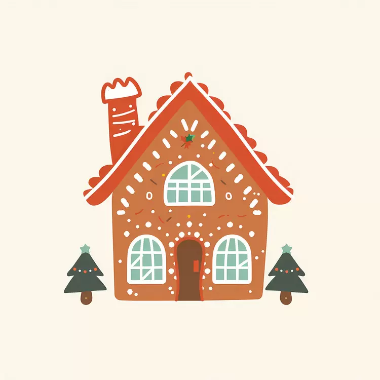 Christmas gingerbread house