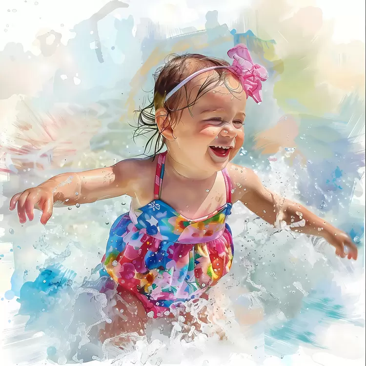swimming suit baby girl