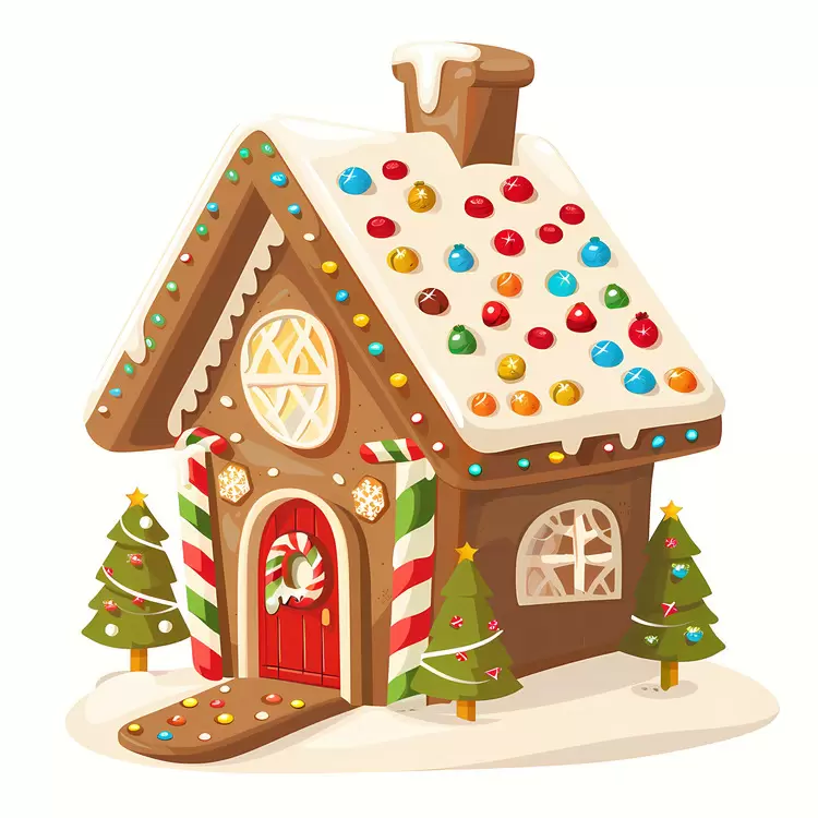 Christmas gingerbread house