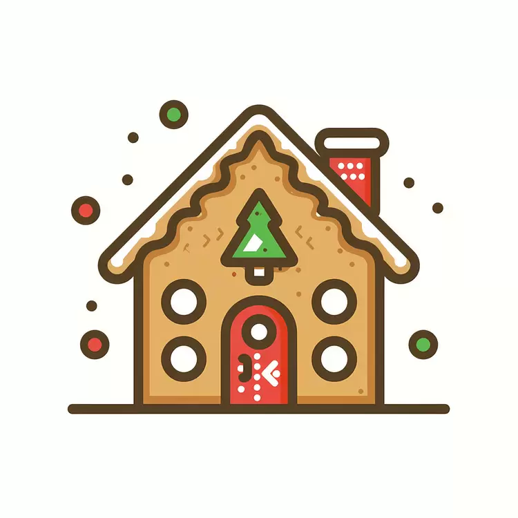 Christmas gingerbread house