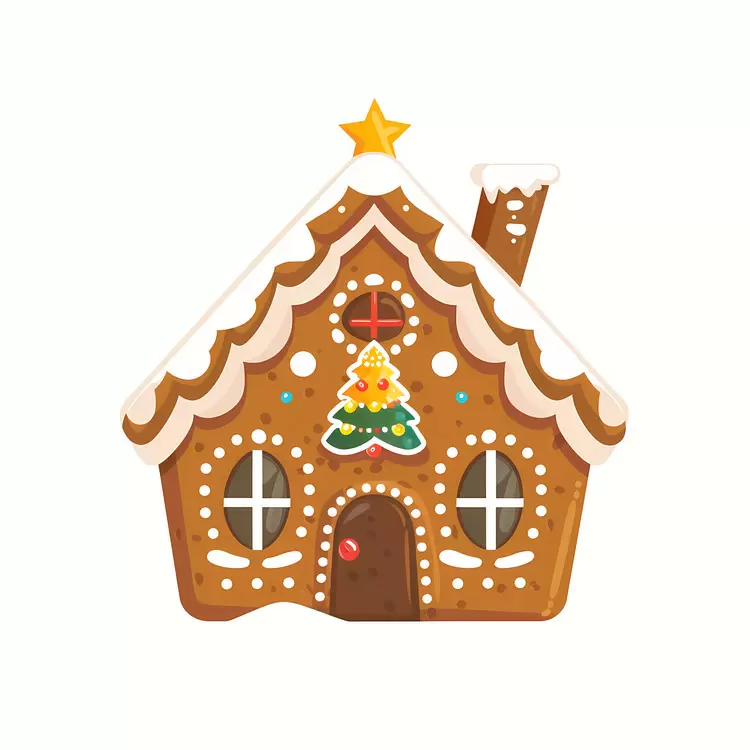 Christmas gingerbread house