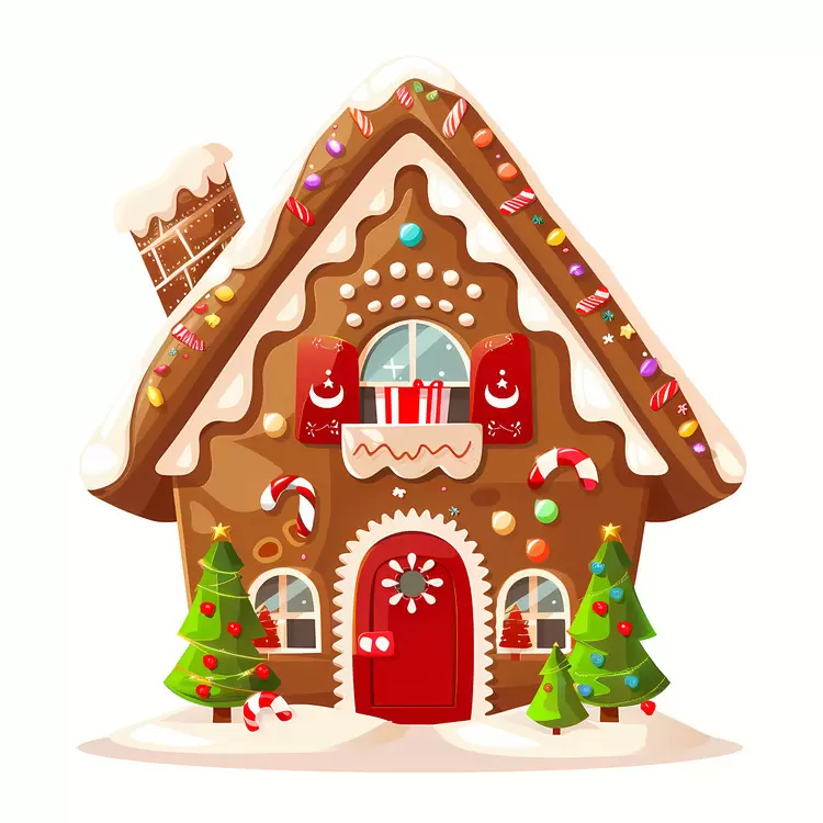 Christmas gingerbread house