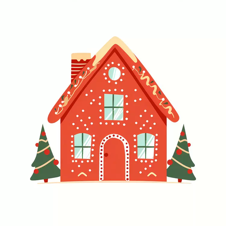 Christmas gingerbread house
